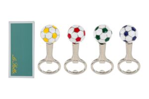 APRIBOTTIGLIE PALLONE METALLO 4ASS.3x9,5CM C/ASTUCCIO