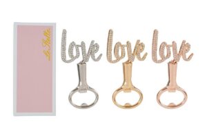 APRIBOTTIGLIE LOVE METALLO 3ASS.5x9,5CM C/ASTUCCIO