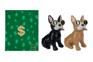 SALVADANAIO CERAMICA DOG 2ASS. 19x13x23CM C/COLOR BOX