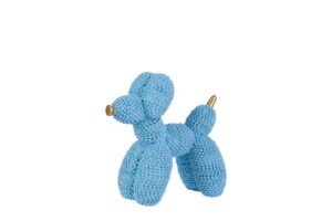 CAGNOLINO BALOON RESINA CELESTE 10,5x5xh.9,5CM C/Shopper 156657