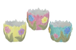 UOVO CERAMICA COLORATA 3ASS. d.8xh.7CM