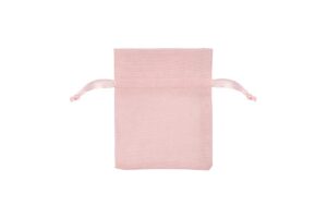 SACCHETTINO COTONE ROSA 8x10CM
