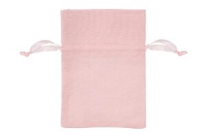 SACCHETTINO COTONE ROSA 10x14CM