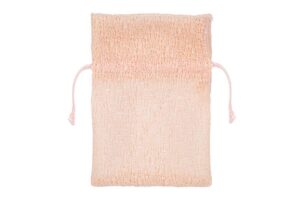 SACCHETTINO MACRAME' ROSA 10x14CM