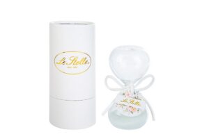 CLESSIDRA VETRO h.8CM C/ASTUCCIOCOL.BIANCO